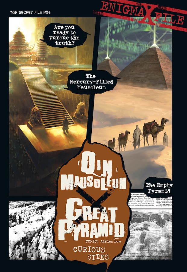 Enigma-X File 04: Qin Mausoleum X Great Pyramid Curious Sites